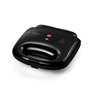 Sanduicheira Grill Break Time Antiaderente 800W Elgin 127V com Duplo Aquecimento