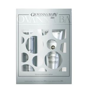Kit Giovanna Baby Silver Body Splash 260ml+Loção Hidratante 200ml