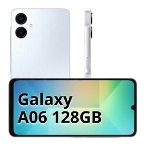 Smartphone Samsung Galaxy A06 128GB Branco