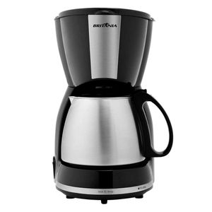 Cafeteira Britânia 18 Xícaras Preto/Inox 220V BCF19B