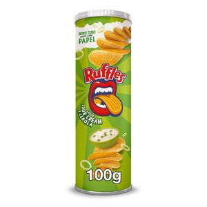 Salgadinho Batata Sour Cream e Cebola Ruffles Elma Chips 100g
