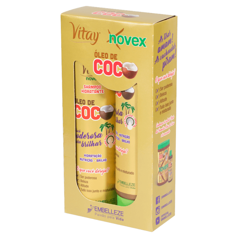 kit-shcond-novex-oleo-coco-300ml