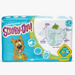 Fralda Scooby Doo Jumbinho XG 12X1