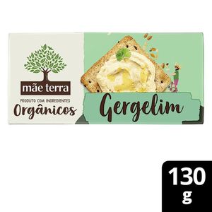 Biscoito Salgado Mãe Terra Tribos Gergelim 130g 18 pacotes