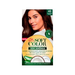 Tinta de Cabelo Soft Color Castanho Médio 40