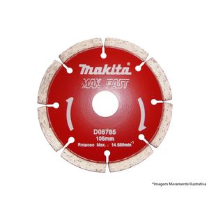 Disco Diamantado Makita Makfast 8785 Concreto