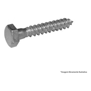 Parafuso Sext Rosca Soberba D 5/16 X80 c/100pçs
