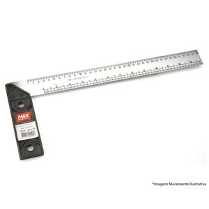Esquadro Max Cabo Plastico 14 35Cm 91410