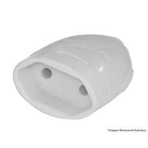 Plug Desmontavel Femea 2P Ate 20A/250V Br R1610 c/12pcs