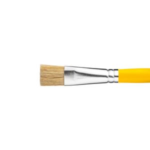 Pincel Artistico Achatado Longo 14 915 c/12pcs