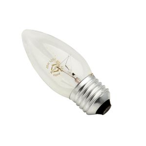 Lampada Vela Lisa Clara 40W 127V E27 8509