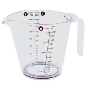 JARRA MEDIDORA P/ RECEITA CONFEITARIA 1L