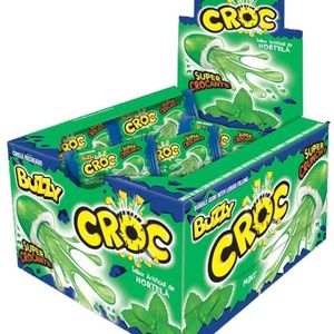 Chiclete Sabor Hortelã Croc Pacote com 40 Unidades