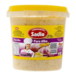 Puro Alho Sadio Sem Sal 440g
