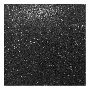 E.V.A Glitter 40x48cm Preto Make+ 10und