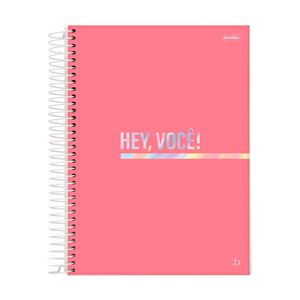 Caderno Universitário Capa Dura Bright 10 Matérias 160 Folhas Jandaia