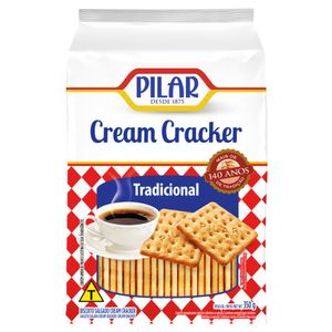 Biscoito Pilar Cream Cracker Tradicional 350g