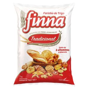 Farinha de Trigo sem Fermento Finna 1Kg