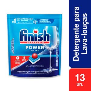 Detergente para Lava Louças em Tablete Finish Pacote com 13 unidades