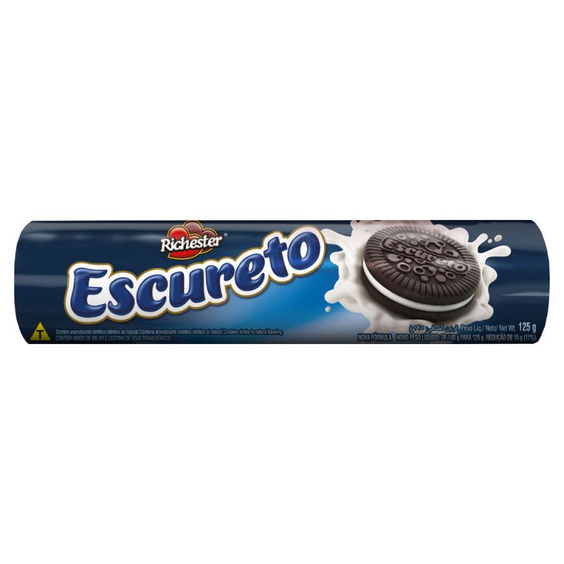 bisc-richester-escureto-rech-125g