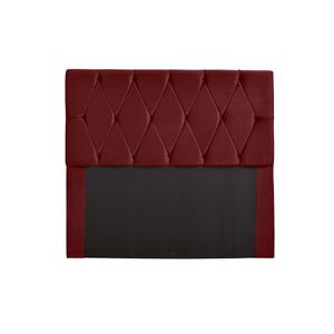Cabeceira Box Bia JS Móveis Vinho 195cm