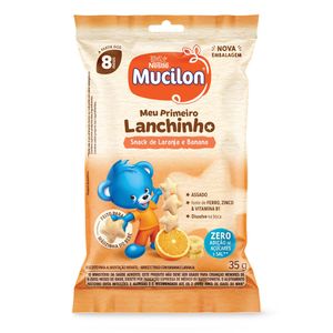 Biscoito Infantil Mucilon Laranja e Banana 35g