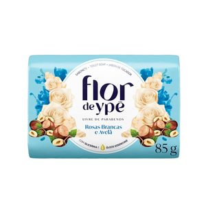 Sabonete Flor de Ypê Suave Rosas Brancas e Avelã 85g