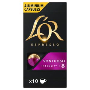 Café em Cápsula Espresso Sontuoso L'or Caixa 52g 10 Unidades