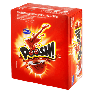 Chiclete Morango Poosh Caixa 200g