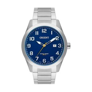 Relógio Analógico Orient Masculino Prata MBSS1360 D2SX