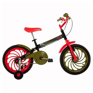 Bicicleta Caloi Power Rex Aro 16 A22 Preto T10R16V1
