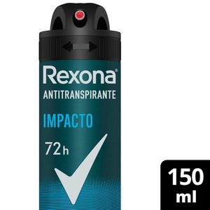 Desodorante Antitranspirante Aerosol Rexona Men Impacto150ml
