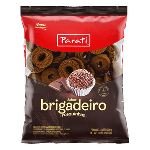 Biscoito Rosquinha Brigadeiro Parati Pacote 300g