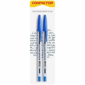 Caneta Esferográfica Top 2000 1.0 Mm Azul Blister Com