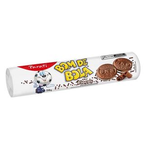 Biscoito Recheado Flocos Parati Bom de Bola 110g