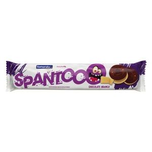 Biscoito Spantoo Recheio de Chocolate Branco  Pacote