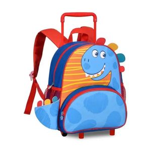 Mochila com Rodinhas Clio Dinossauro CP24078B