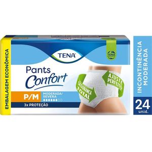 Roupra Íntima Discreet Tamanho P/M Tena Caixa com 24 Unidades