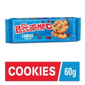 Cookie Passatempo Leite com Gotas de Chocolate 60g