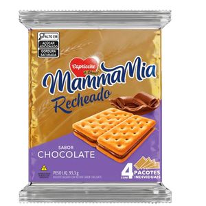 Biscoito Mammamia Personal Chocolate 93,3g