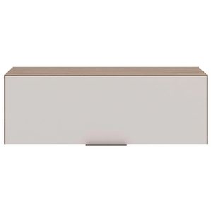 Armário Aéreo Geladeira Etna Carvalho/Off White – Poliman