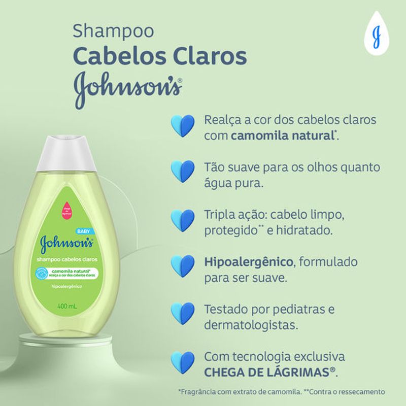sh-john-baby-cab-claro-400ml