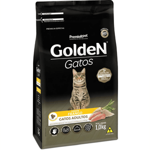 Ração Golden Gatos Adultos Sabor Frango