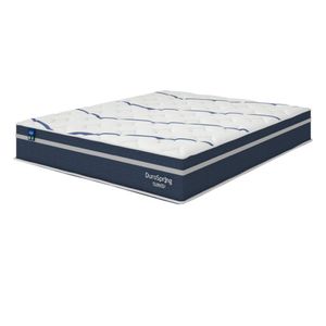 Colchão Queen Durospring Plumatex Azul 158x30cm