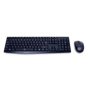 Kit Teclado e Mouse sem Fio Maxprint Preto