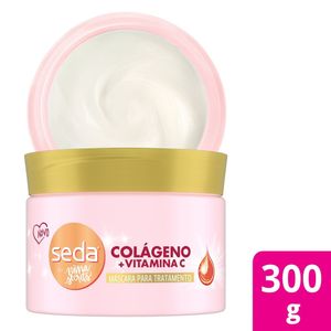 Mascara de Tratamento Seda By Niina Secrets Colágeno + Vitamina C 300 g