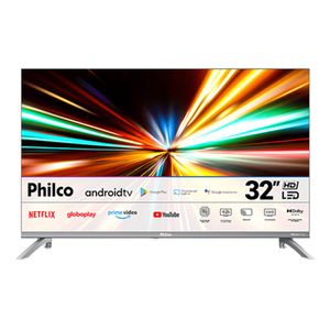 Smart TV 32” Philco LED Aindroid TV Dolby Audio PTV32M9GACGB