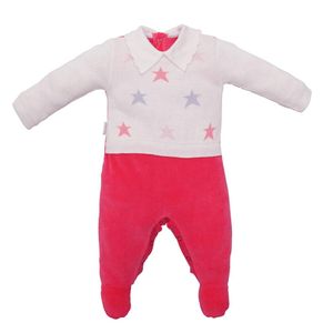 Macacão Bebê Menina Celina Pink Fofinho