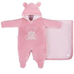 Saída De Maternidade Menina Em Plush Colinho Fofinho