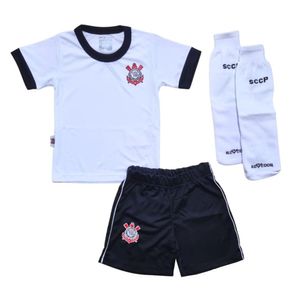 Uniforme Infantil Corinthians Branco Artilheiro Oficial